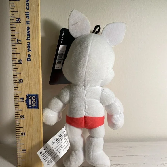 Five Nights at Freddy's White and Pink Stuffed Animal - Picture 3 of 5